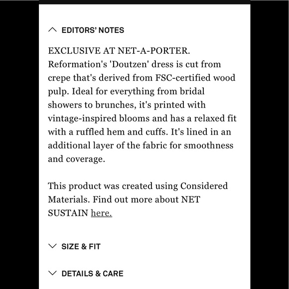 REFORMATION DOUTZEN DRESS - Picture 11 of 12